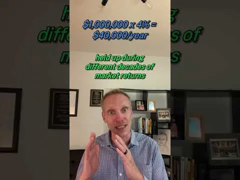 4% Rule of Thumb for retirement withdrawals