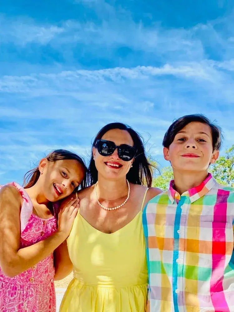 The Ferrell family — Matthew, Adeline, Deborah, and Ezra