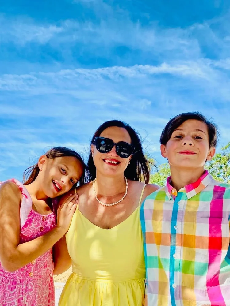 The Ferrell family — Matthew, Adeline, Deborah, and Ezra